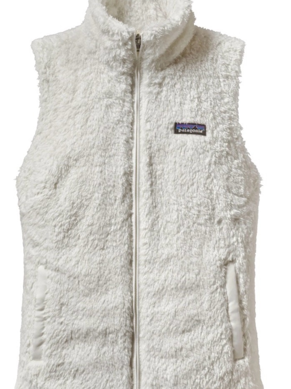 Patagonia Cream Sherpa Vest for Women